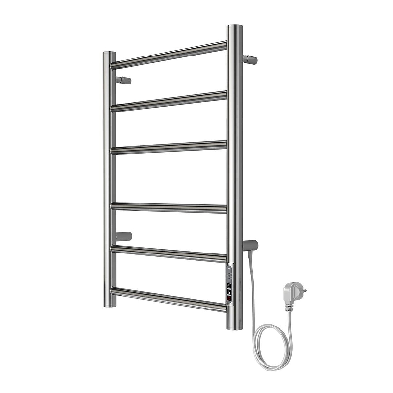 Электрический полотенцесушитель Azario Parma 400x600 П6 AZ10846 диммер справа Хром