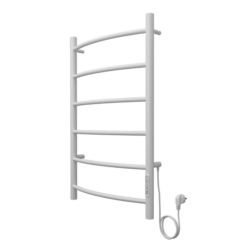 Электрический полотенцесушитель Azario Verona 500x800 П6 AZ04858W диммер справа Белый