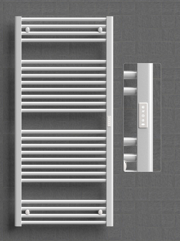 Электрический полотенцесушитель Rifar D-line 1200х600 DL-120-60-W цвет Белый