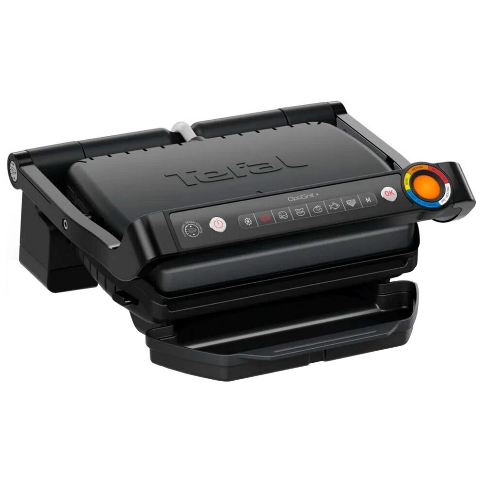 Электрогриль Tefal OptiGrill+ Intelligent Contact Grill GC717810 черный