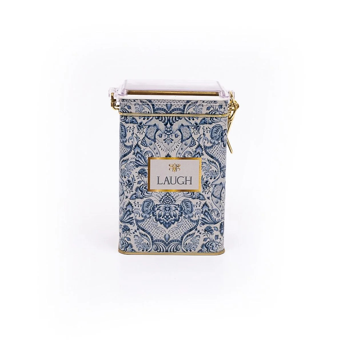 Емкость с крышкой Evle blue & white 1 л