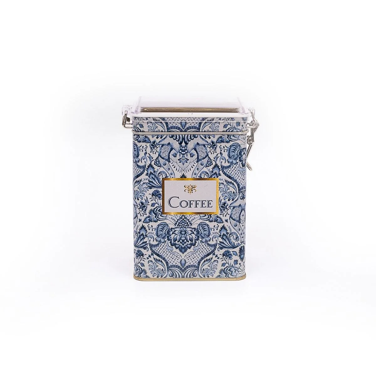 Емкость с крышкой Evle blue & white er043y1