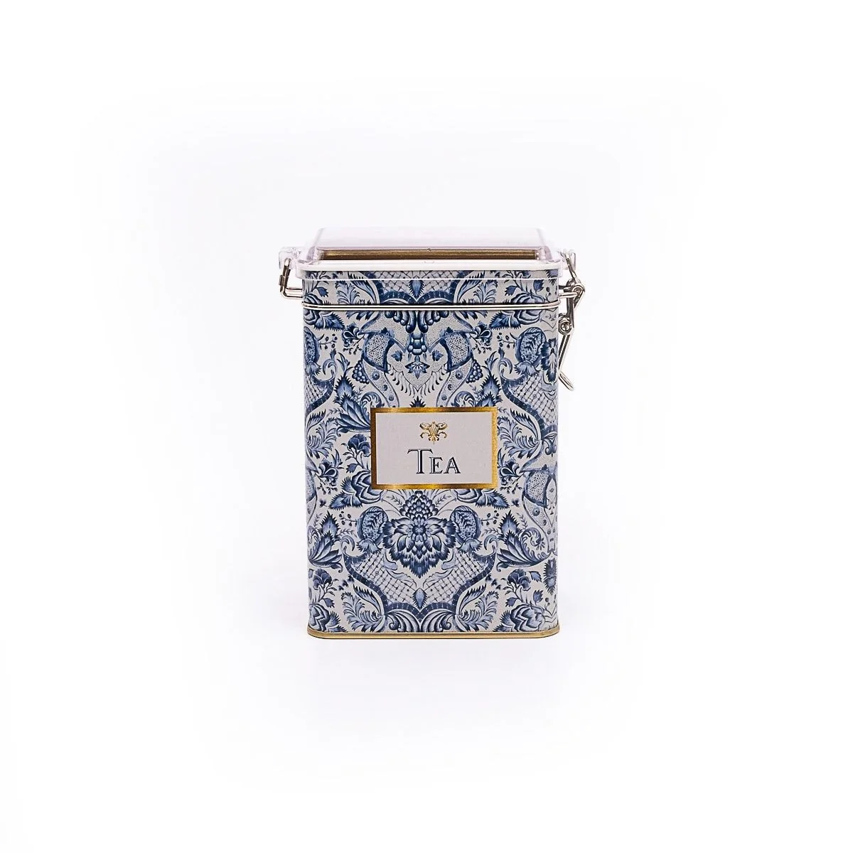 Емкость с крышкой Evle blue & white er043y2