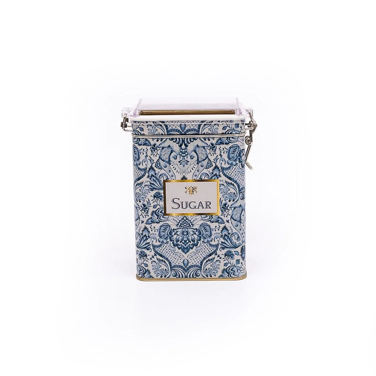 Емкость с крышкой Evle blue & white er043y3