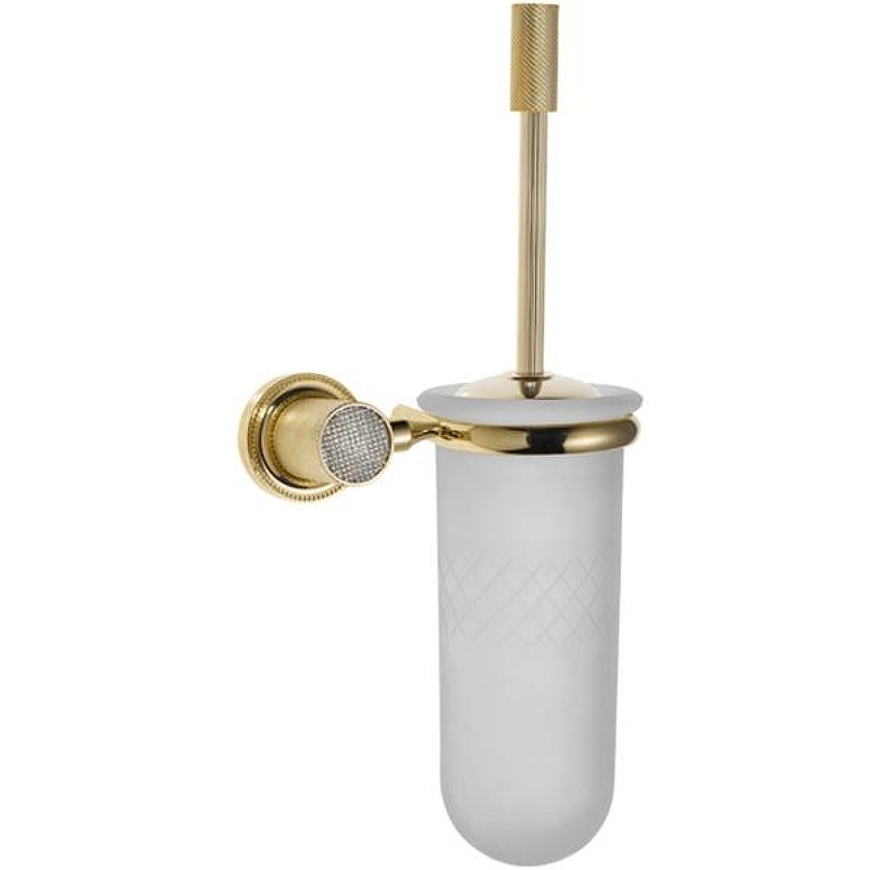Ершик для унитаза Boheme Royal Cristal 10933-G Золото