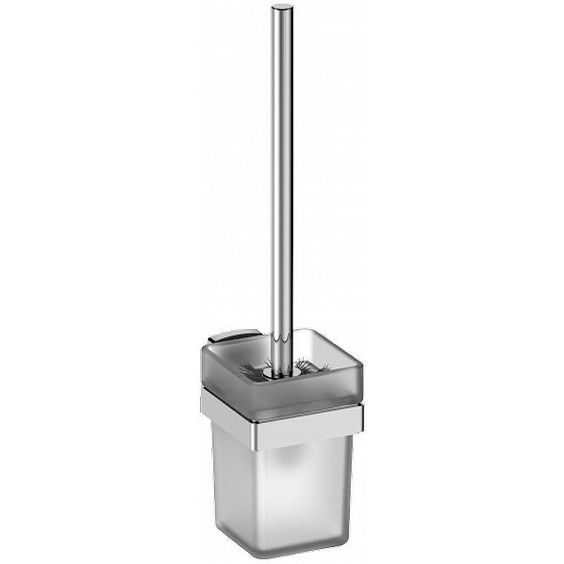 Ершик для унитаза CeramaLux Cube 12613 Хром