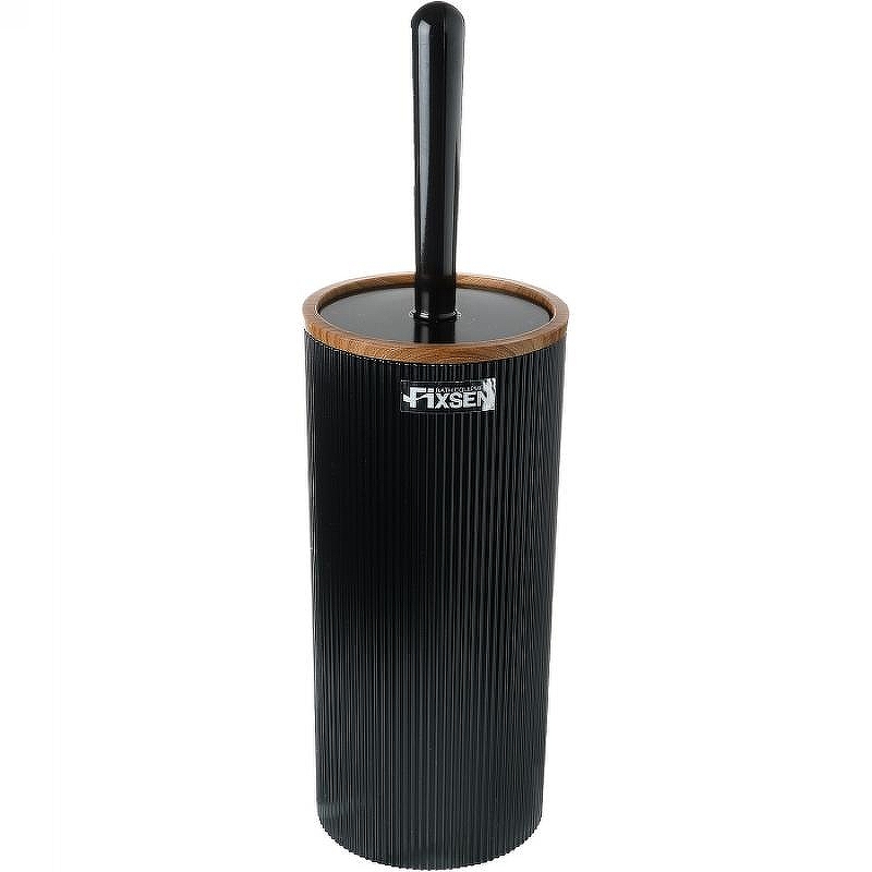 Ершик для унитаза Fixsen Black Boom FX-411-5 Черный