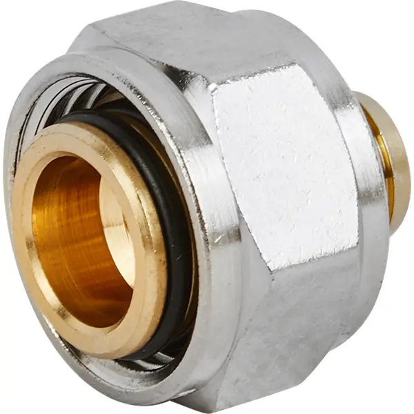 Евроконус для металлопластиковой трубы Stout 1/2"x16x2.0 мм ВР латунь SFC-0022-001620