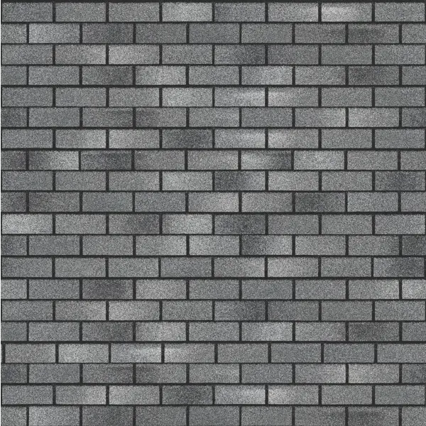 Фасадная плитка ТехноНиколь Hauberk цвет готический кирпич 2 м²