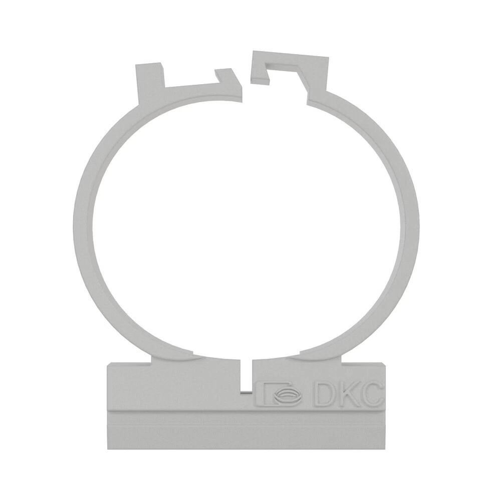 Фиксатор для труб 32 мм DKC двухкомпонентный серый (50 шт.) (51132DIY)