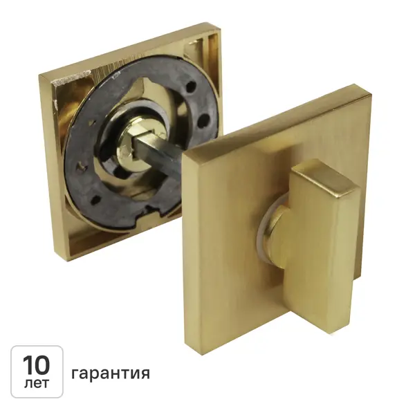 Фиксатор под ручку KREAFORTA квадрат ЦАМ цвет золото