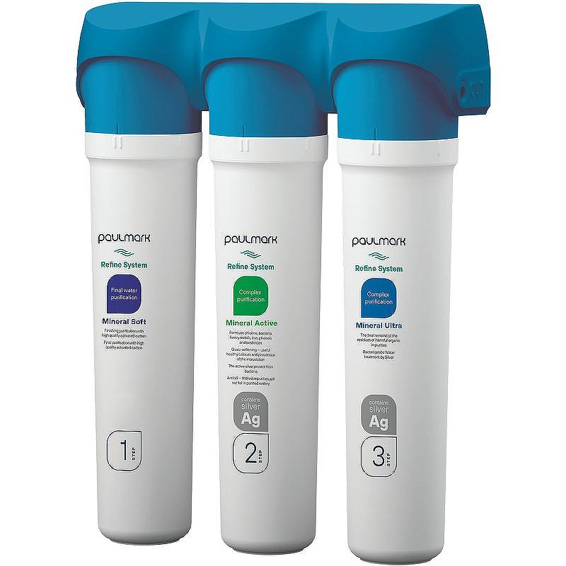 Фильтр под мойку Paulmark Refine System PM-110003 трехступенчатый