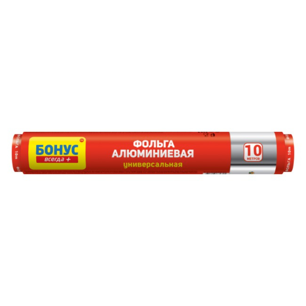Фольга Бонус алюминиевая 10 м