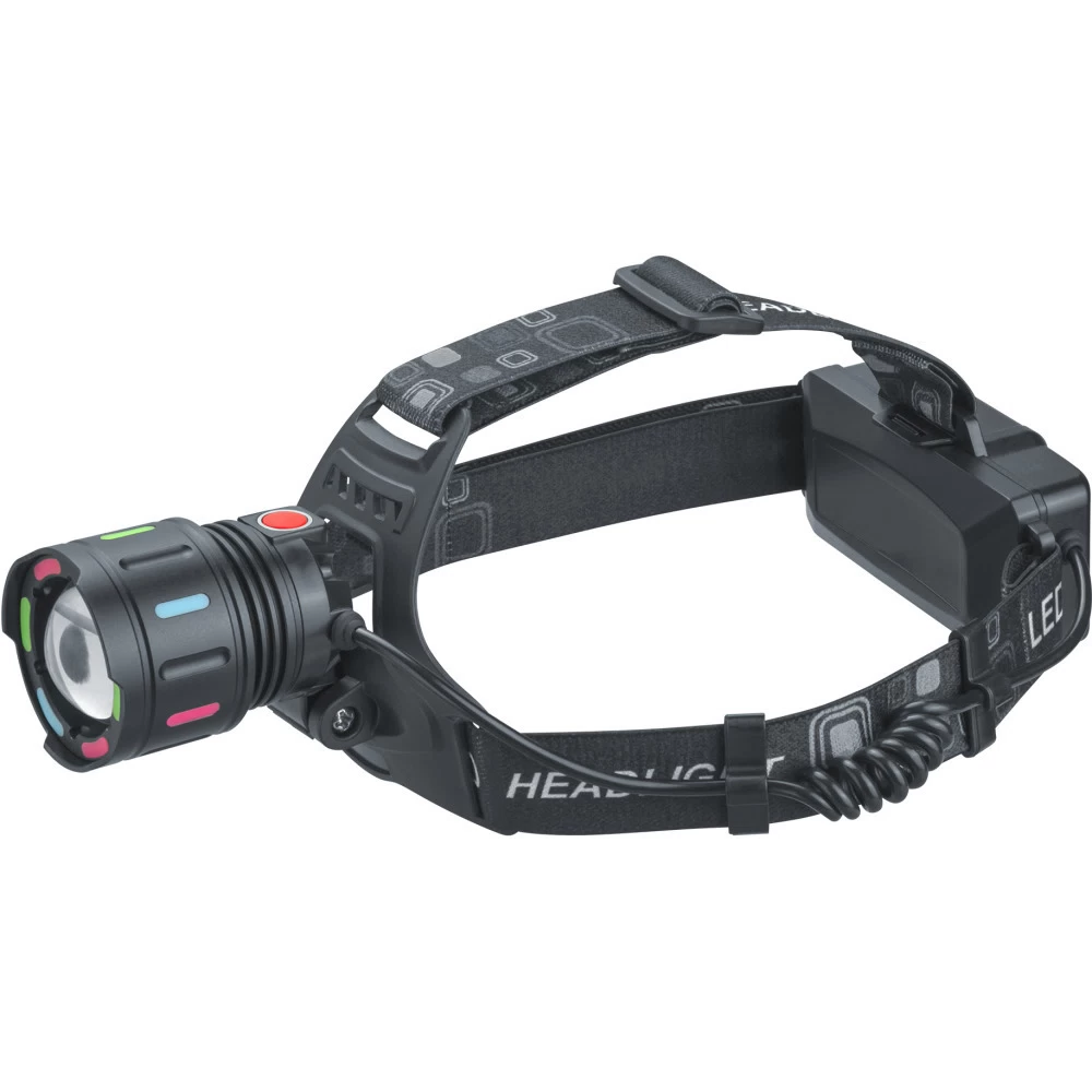 Фонарь налобный Navigator NPT-H44-ACCU светодиодный 1 LED 10 Вт аккумуляторный Li-Ion 1200 мАч металл 4 режима (95560)