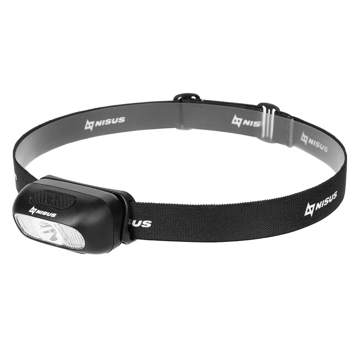Фонарь налобный Nisus 200 LM, IP44, USB (N-FN-HL05-D) PRO