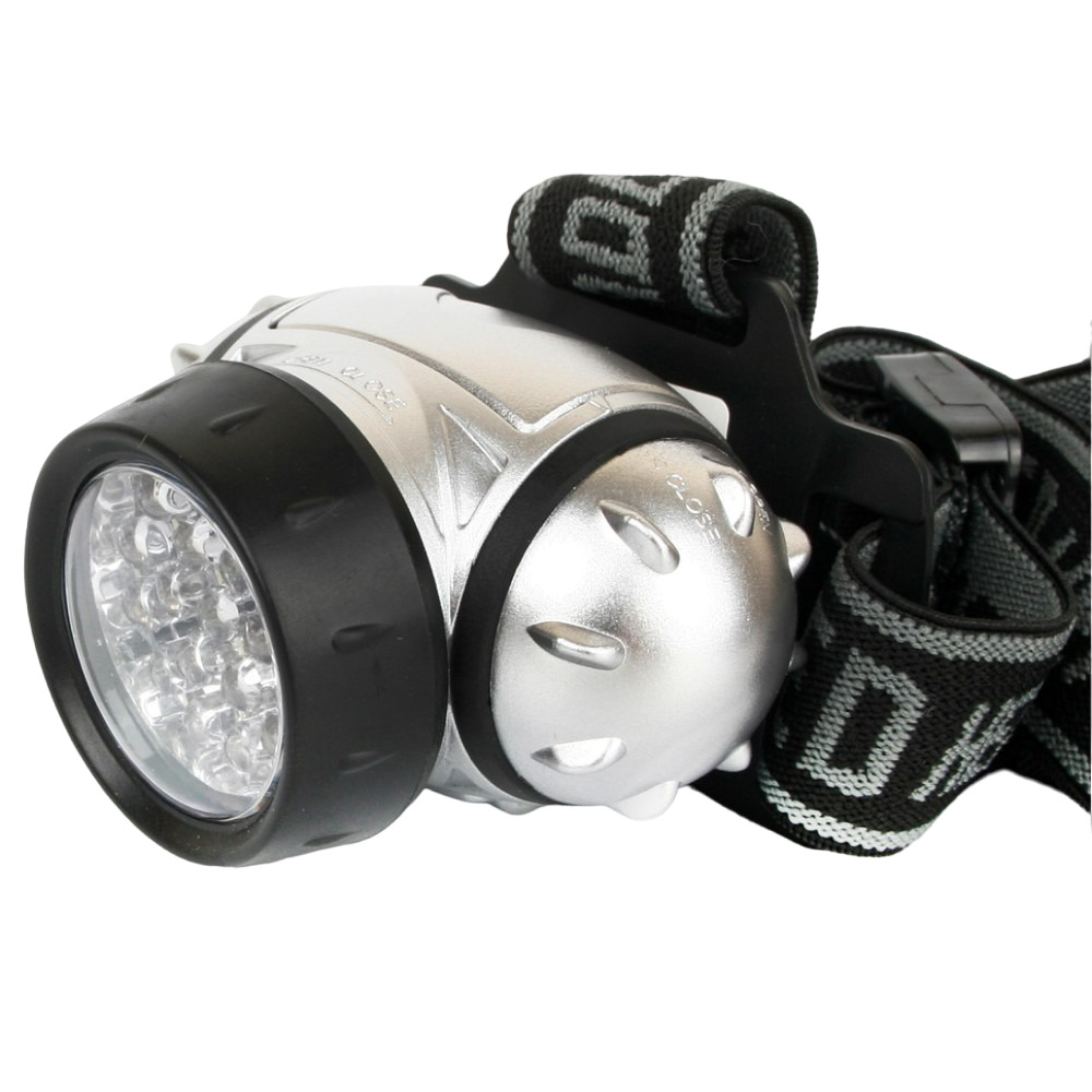 Фонарь налобный Ultraflash LED5353 светодиодный 19 LED 1 Вт на батарейках ААА пластик 4 режима (LED5353)