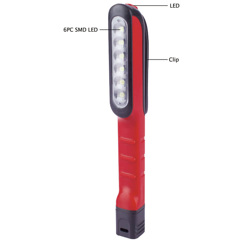 Фонарик ANMA 404002 6+1LED