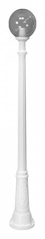 Фонарный столб Fumagalli Globe 250 G25.156.000.WZF1R цвет плафона/подвески Дымчатый, цвет арматуры Белый