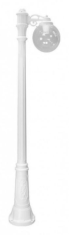 Фонарный столб Fumagalli Globe 250 G25.156.S10.WXF1R цвет плафона/подвески Прозрачный, цвет арматуры Белый