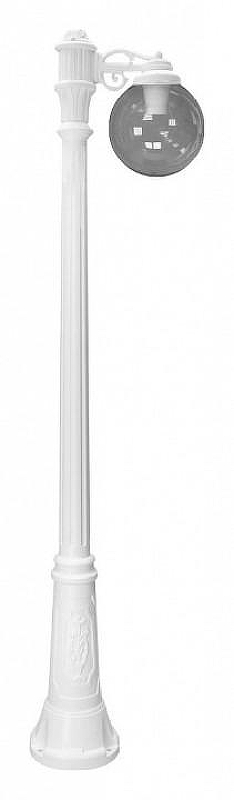 Фонарный столб Fumagalli Globe 250 G25.156.S10.WZF1R цвет плафона/подвески Дымчатый, цвет арматуры Белый