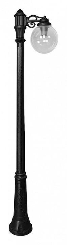 Фонарный столб Fumagalli Globe 250 G25.157.S10.AXF1R цвет плафона/подвески Прозрачный, цвет арматуры Черный