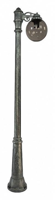 Фонарный столб Fumagalli Globe 250 G25.157.S10.BZF1R цвет плафона/подвески Дымчатый, цвет арматуры Бронза