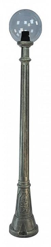 Фонарный столб Fumagalli Globe 250 G25.158.000.BZF1R цвет плафона/подвески Дымчатый, цвет арматуры Бронза