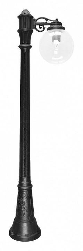 Фонарный столб Fumagalli Globe 250 G25.158.S10.AXF1R цвет плафона/подвески Прозрачный, цвет арматуры Черный