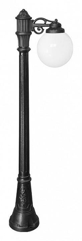 Фонарный столб Fumagalli Globe 250 G25.158.S10.AYF1R цвет плафона/подвески Белый, цвет арматуры Черный