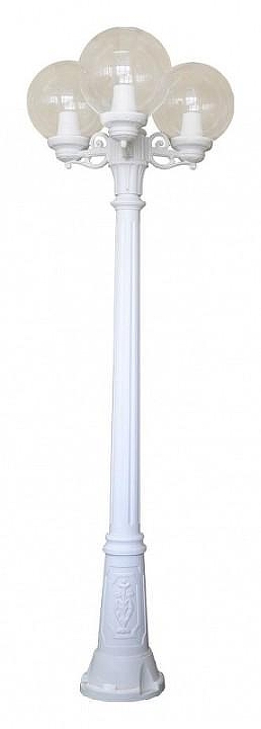 Фонарный столб Fumagalli Globe 250 G25.158.S30.WXF1R цвет плафона/подвески Прозрачный, цвет арматуры Белый