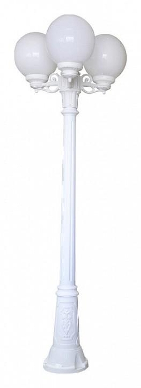 Фонарный столб Fumagalli Globe 250 G25.158.S30.WYF1R цвет плафона/подвески Белый, цвет арматуры Белый