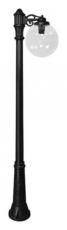 Фонарный столб Fumagalli Globe 300 G30.157.S10.AXF1R цвет плафона/подвески Прозрачный, цвет арматуры Черный