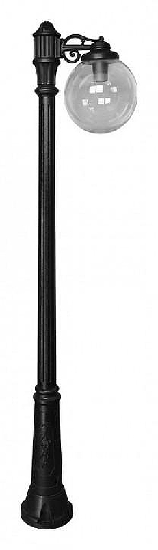 Фонарный столб Fumagalli Globe 300 G30.157.S10.AZF1R цвет плафона/подвески Дымчатый, цвет арматуры Черный
