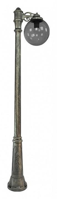 Фонарный столб Fumagalli Globe 300 G30.157.S10.BZF1R цвет плафона/подвески Дымчатый, цвет арматуры Бронза