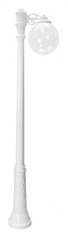 Фонарный столб Fumagalli Globe 300 G30.157.S10.WXF1R цвет плафона/подвески Прозрачный, цвет арматуры Белый