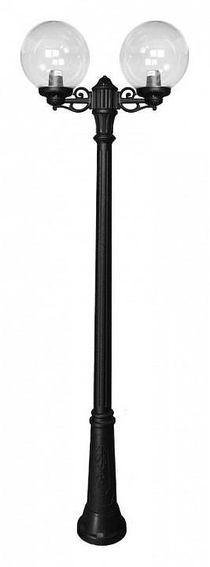 Фонарный столб Fumagalli Globe 300 G30.157.S20.AXF1R цвет плафона/подвески Прозрачный, цвет арматуры Черный