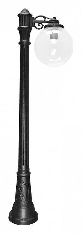Фонарный столб Fumagalli Globe 300 G30.158.S10.AXF1R цвет плафона/подвески Прозрачный, цвет арматуры Черный