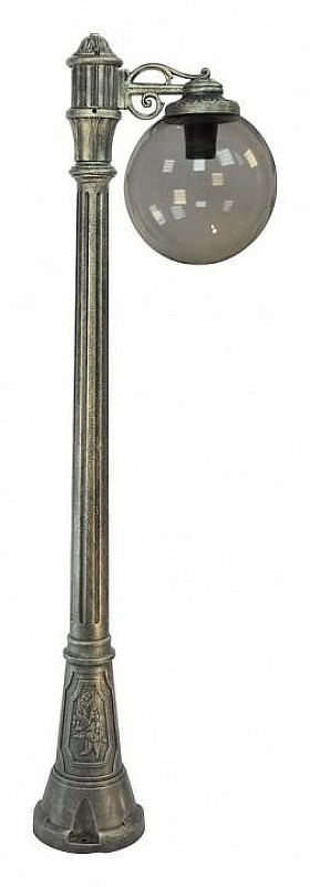 Фонарный столб Fumagalli Globe 300 G30.158.S10.BZF1R цвет плафона/подвески Дымчатый, цвет арматуры Бронза