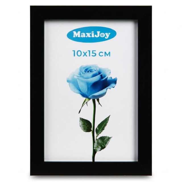 фоторамка MAXIJOY Инь 100х150мм черная пластик