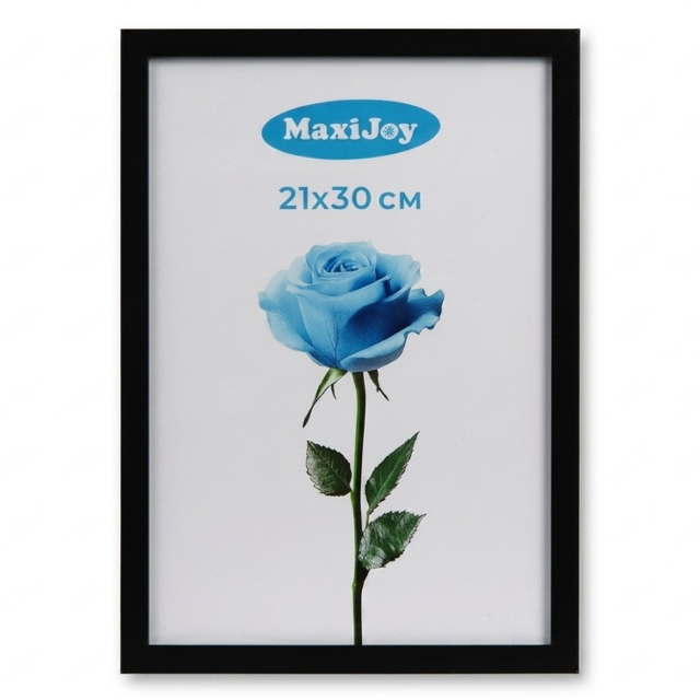 фоторамка MAXIJOY Инь 210х300мм черная пластик