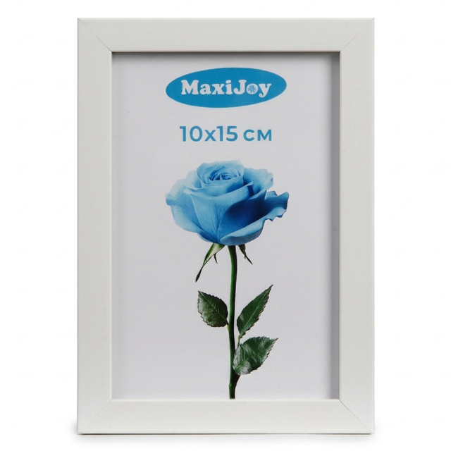 фоторамка MAXIJOY Ян 100х150мм белая пластик