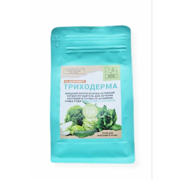 Фунгицид Триходерма диатомит для почвы от болезней 0.25 л