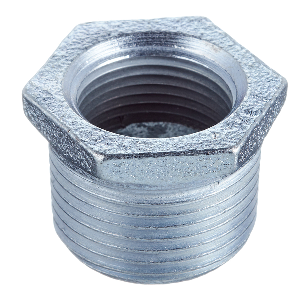 Футорка Gebo Platinum 1 НР(ш) х 3/4 ВР(г) чугунная оцинкованная (241-26V)