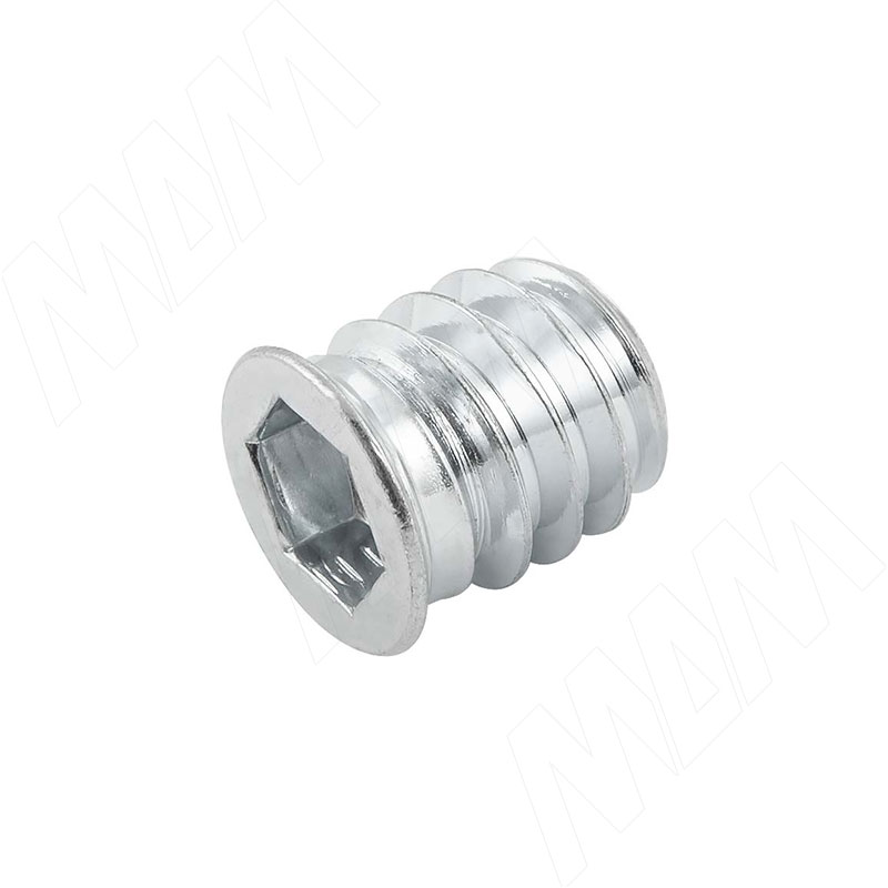 Футорка металлическая D10, М8x15, оцинкованная (BU815 MP)