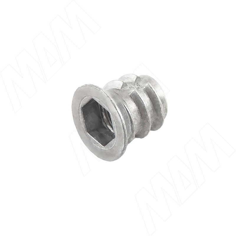 Футорка металлическая D8, М6x10 (BU36)