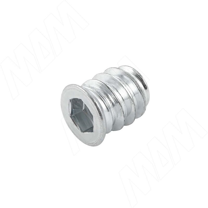 Футорка металлическая D8, М6x13, оцинкованная (BU613 MP)