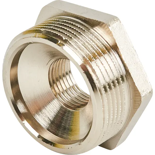 Футорка Stout 1 1/2"x1/2" ВР-НР мм никелированная латунь