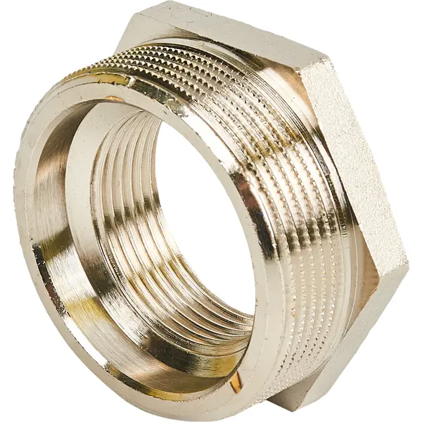 Футорка Stout 2"x1 1/4" ВР-НР мм никелированная латунь