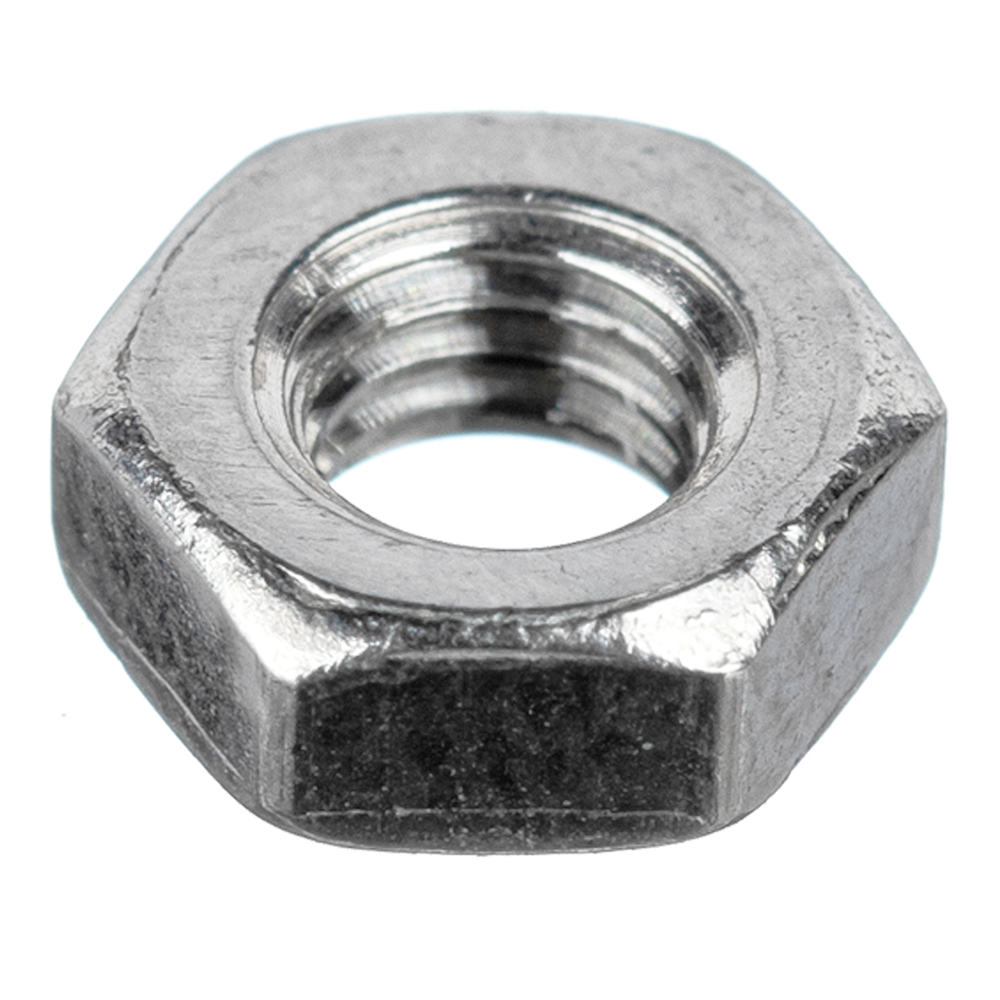 Гайка крепежная нержавеющая сталь М3 DIN 934 (20 шт.)
