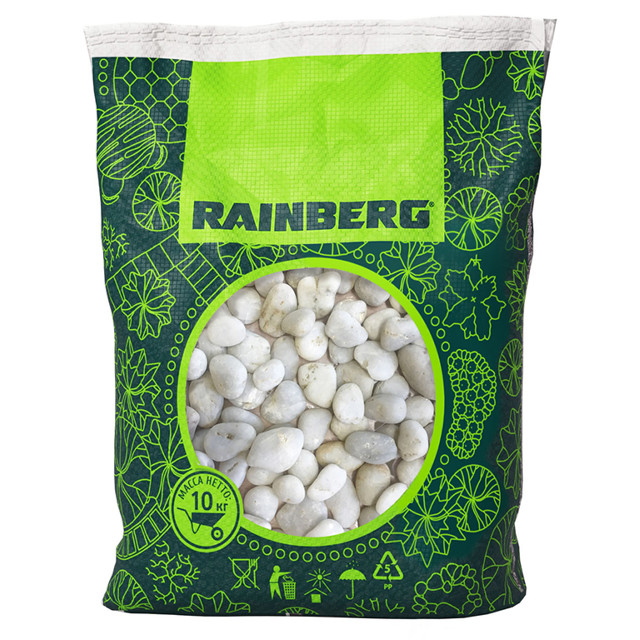 галька RAINBERG Жемчужная фр.10-20 мм 10кг